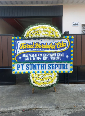 Papan Bunga Duka di Meurah Mulia